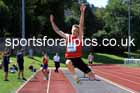Decathlon long jump, 2025 EAP International Combined Events, Hexham, Northumberland.  Photo: David T. Hewitson/Sports for All Pics